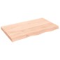 vidaXL Waschtischplatte 100x60x(2-6) cm Massivholz Unbehandelt vidaXL Waschtischplatte 100x60x(2-6) cm Massivholz Unbehandelt