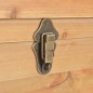 vidaXL Aufbewahrungstruhe mit Auflage 80×40×40 cm MDF vidaXL Aufbewahrungstruhe mit Auflage 80×40×40 cm MDF