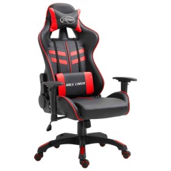 vidaXL Gaming-Stuhl Rot Kunstleder