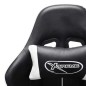 vidaXL Gaming-Stuhl Schwarz und Weiß Kunstleder vidaXL Gaming-Stuhl Schwarz und Weiß Kunstleder