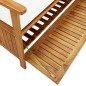 vidaXL Sitzbank mit Stauraum und Sitzpolster 170 cm Massivholz Akazie vidaXL Sitzbank mit Stauraum und Sitzpolster 170 cm Massivholz Akazie