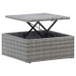 vidaXL Garten-Sonneninsel mit Dach Grautöne Poly Rattan vidaXL Garten-Sonneninsel mit Dach Grautöne Poly Rattan