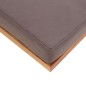 vidaXL Fußablage mit Auflage 66×66×36 cm Akazien Massivholz Dunkelgrau vidaXL Fußablage mit Auflage 66×66×36 cm Akazien Massivholz Dunkelgrau