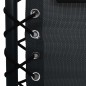 vidaXL Liegestuhl Klappbar Schwarz Textilene vidaXL Liegestuhl Klappbar Schwarz Textilene