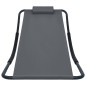 vidaXL Gartenbett Grau 200 x 90 cm Stahl vidaXL Gartenbett Grau 200 x 90 cm Stahl