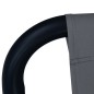 vidaXL Gartenbett Grau 200 x 90 cm Stahl vidaXL Gartenbett Grau 200 x 90 cm Stahl