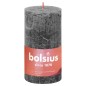 Bolsius Rustikale Stumpenkerzen Shine 4 Stk. 130x68 mm Sturmgrau Bolsius Rustikale Stumpenkerzen Shine 4 Stk. 130x68 mm Sturmgrau