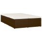 vidaXL Sonnenliege mit Auflage Poly Rattan Braun vidaXL Sonnenliege mit Auflage Poly Rattan Braun