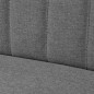 vidaXL Sofa Stoff 117 x 55,5 x 77 cm Hellgrau vidaXL Sofa Stoff 117 x 55,5 x 77 cm Hellgrau