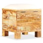 vidaXL Sitzbank mit Stauraum Altholz Massiv 40x40x45 cm vidaXL Sitzbank mit Stauraum Altholz Massiv 40x40x45 cm