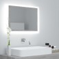 vidaXL LED-Badspiegel Betongrau 60x8,5x37 cm Acryl vidaXL LED-Badspiegel Betongrau 60x8,5x37 cm Acryl