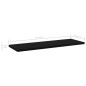 vidaXL Bücherregal-Bretter 4 Stk. Schwarz 60x20x1,5 cm Holzwerkstoff vidaXL Bücherregal-Bretter 4 Stk. Schwarz 60x20x1,5 cm Holzwerkstoff