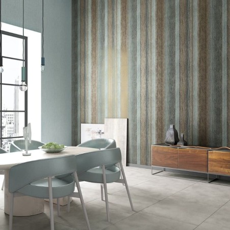 Noordwand Tapete Vintage Deluxe Walpaper Stripes Braun