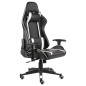 vidaXL Gaming-Stuhl Drehbar Weiß PVC vidaXL Gaming-Stuhl Drehbar Weiß PVC