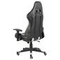 vidaXL Gaming-Stuhl Drehbar Weiß PVC vidaXL Gaming-Stuhl Drehbar Weiß PVC