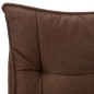 vidaXL Massage-Bürostuhl Braun Stoff vidaXL Massage-Bürostuhl Braun Stoff