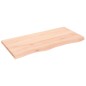 Waschtischplatte 100x50x4 cm Massivholz Unbehandelt Waschtischplatte 100x50x4 cm Massivholz Unbehandelt
