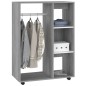 vidaXL Kleiderschrank Grau Sonoma 80x40x110 cm Holzwerkstoff vidaXL Kleiderschrank Grau Sonoma 80x40x110 cm Holzwerkstoff