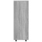 vidaXL Kleiderschrank Grau Sonoma 80x40x110 cm Holzwerkstoff vidaXL Kleiderschrank Grau Sonoma 80x40x110 cm Holzwerkstoff