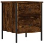 vidaXL Nachttisch Räuchereiche 40x42x50 cm Holzwerkstoff vidaXL Nachttisch Räuchereiche 40x42x50 cm Holzwerkstoff
