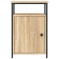 vidaXL Nachttische 2 Stk. Sonoma-Eiche 40x42x60 cm Holzwerkstoff vidaXL Nachttische 2 Stk. Sonoma-Eiche 40x42x60 cm Holzwerkstoff