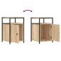 vidaXL Nachttische 2 Stk. Sonoma-Eiche 40x42x60 cm Holzwerkstoff vidaXL Nachttische 2 Stk. Sonoma-Eiche 40x42x60 cm Holzwerkstoff