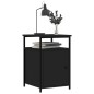 vidaXL Nachttische 2 Stk. Schwarz 40x42x60 cm Holzwerkstoff vidaXL Nachttische 2 Stk. Schwarz 40x42x60 cm Holzwerkstoff