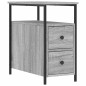 vidaXL Nachttisch Grau Sonoma-Eiche 30x60x60 cm Holzwerkstoff vidaXL Nachttisch Grau Sonoma-Eiche 30x60x60 cm Holzwerkstoff
