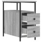 vidaXL Nachttisch Grau Sonoma-Eiche 30x60x60 cm Holzwerkstoff vidaXL Nachttisch Grau Sonoma-Eiche 30x60x60 cm Holzwerkstoff