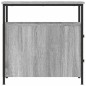 vidaXL Nachttisch Grau Sonoma-Eiche 30x60x60 cm Holzwerkstoff vidaXL Nachttisch Grau Sonoma-Eiche 30x60x60 cm Holzwerkstoff