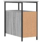 vidaXL Nachttisch Grau Sonoma-Eiche 30x60x60 cm Holzwerkstoff vidaXL Nachttisch Grau Sonoma-Eiche 30x60x60 cm Holzwerkstoff