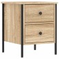 vidaXL Nachttisch Sonoma-Eiche 40x42x50 cm Holzwerkstoff vidaXL Nachttisch Sonoma-Eiche 40x42x50 cm Holzwerkstoff