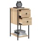 vidaXL Nachttisch Sonoma-Eiche 32x42x70 cm Holzwerkstoff vidaXL Nachttisch Sonoma-Eiche 32x42x70 cm Holzwerkstoff