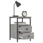 vidaXL Nachttische 2 Stk. Grau Sonoma 34x35,5x50 cm Holzwerkstoff vidaXL Nachttische 2 Stk. Grau Sonoma 34x35,5x50 cm Holzwerkstoff
