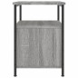 vidaXL Nachttische 2 Stk. Grau Sonoma 34x35,5x50 cm Holzwerkstoff vidaXL Nachttische 2 Stk. Grau Sonoma 34x35,5x50 cm Holzwerkstoff