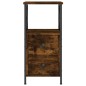 vidaXL Nachttisch Räuchereiche 34x35,5x70 cm Holzwerkstoff vidaXL Nachttisch Räuchereiche 34x35,5x70 cm Holzwerkstoff