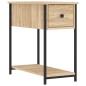 vidaXL Nachttisch Sonoma-Eiche 30x60x60 cm Holzwerkstoff vidaXL Nachttisch Sonoma-Eiche 30x60x60 cm Holzwerkstoff