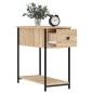 vidaXL Nachttisch Sonoma-Eiche 30x60x60 cm Holzwerkstoff vidaXL Nachttisch Sonoma-Eiche 30x60x60 cm Holzwerkstoff