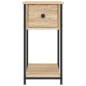 vidaXL Nachttisch Sonoma-Eiche 30x60x60 cm Holzwerkstoff vidaXL Nachttisch Sonoma-Eiche 30x60x60 cm Holzwerkstoff