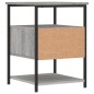 vidaXL Nachttisch Grau Sonoma-Eiche 40x42x56 cm Holzwerkstoff