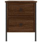 vidaXL Nachttisch Braun Eichen-Optik 40x42x50 cm Holzwerkstoff vidaXL Nachttisch Braun Eichen-Optik 40x42x50 cm Holzwerkstoff