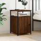 vidaXL Nachttisch Braun Eichen-Optik 40x42x60 cm Holzwerkstoff vidaXL Nachttisch Braun Eichen-Optik 40x42x60 cm Holzwerkstoff