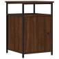 vidaXL Nachttisch Braun Eichen-Optik 40x42x60 cm Holzwerkstoff vidaXL Nachttisch Braun Eichen-Optik 40x42x60 cm Holzwerkstoff