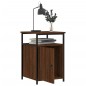vidaXL Nachttisch Braun Eichen-Optik 40x42x60 cm Holzwerkstoff vidaXL Nachttisch Braun Eichen-Optik 40x42x60 cm Holzwerkstoff