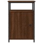 vidaXL Nachttisch Braun Eichen-Optik 40x42x60 cm Holzwerkstoff vidaXL Nachttisch Braun Eichen-Optik 40x42x60 cm Holzwerkstoff