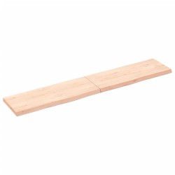 Waschtischplatte 160x30x4 cm Massivholz Unbehandelt