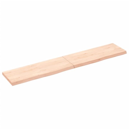 Waschtischplatte 160x30x4 cm Massivholz Unbehandelt