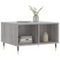 vidaXL Couchtisch Grau Sonoma 60x50x36,5 cm Holzwerkstoff vidaXL Couchtisch Grau Sonoma 60x50x36,5 cm Holzwerkstoff