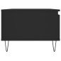 vidaXL Couchtisch Schwarz 90x50x36,5 cm Holzwerkstoff