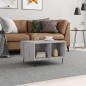 vidaXL Couchtisch Grau Sonoma 60x50x36,5 cm Holzwerkstoff vidaXL Couchtisch Grau Sonoma 60x50x36,5 cm Holzwerkstoff